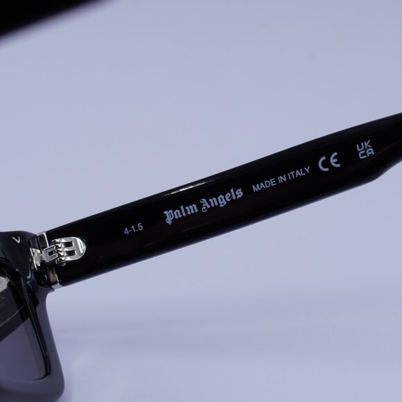 Palm Angels PERI108 MELROSE 1007 Sunglasses Black Cat Eye Frame, Grey Lenses - Picture 7 of 10